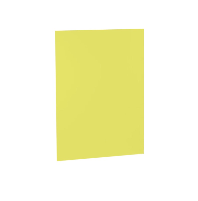 papier à lettres colorées jaune (blé) 210 x 297 mm (din a4) | 120 g/qm offset | sans fenêtre | pas de fermeture | pas de rabat | 100 pièces