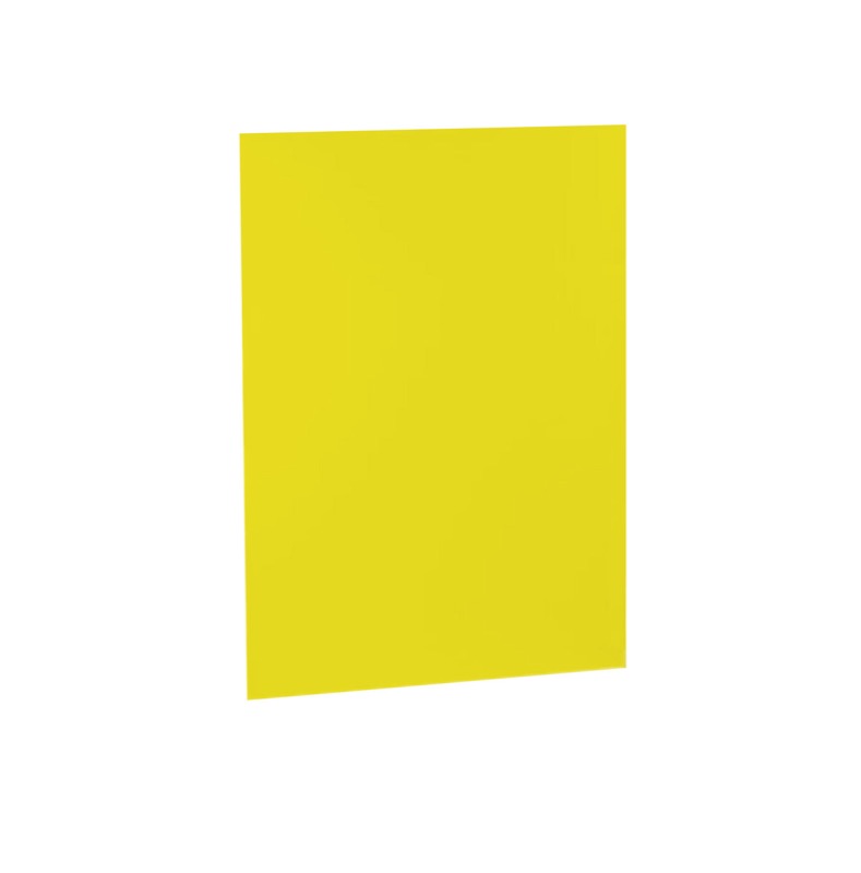 papier à lettres colorées jaune (jaune bouton d'or) 210 x 297 mm (din a4) | 120 g/qm offset | sans fenêtre | pas de fermeture | pas de rabat | 100 pièces