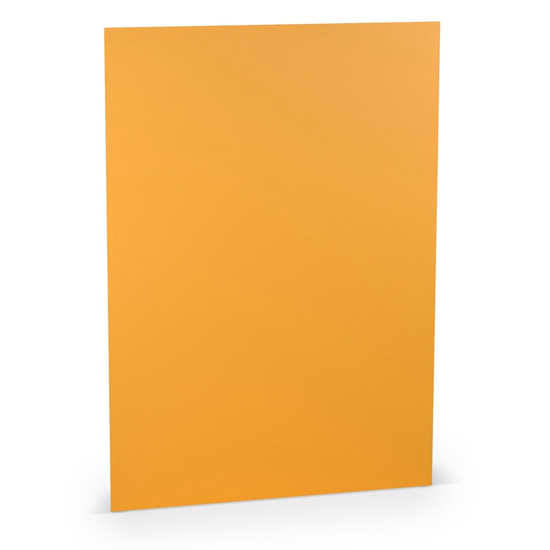 papier à lettres colorées jaune (ocre jaune) 210 x 297 mm (din a4) | 100 g/qm côtelé (paperado) | sans fenêtre | pas de fermeture | pas de rabat | 100 pièces