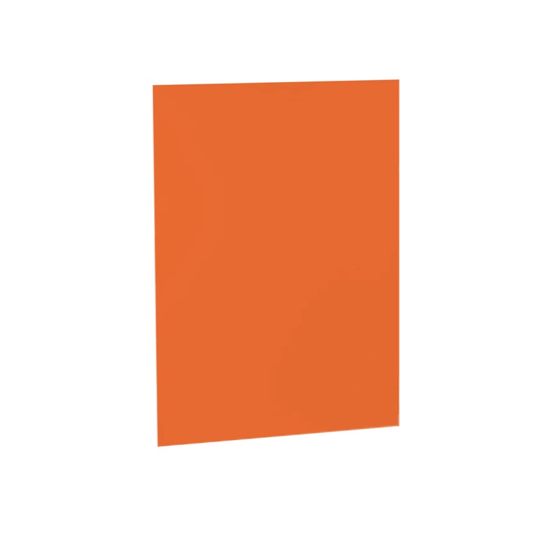 papier à lettres colorées orange (nectarine) 210 x 297 mm (din a4) | 120 g/qm offset | sans fenêtre | pas de fermeture | pas de rabat | 100 pièces