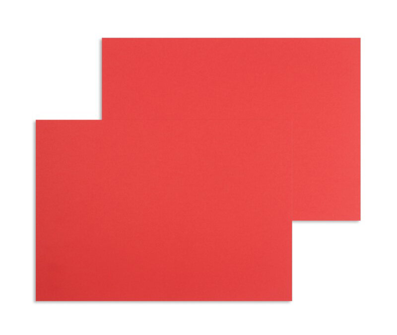 Papier à lettres Rouge 210 x 297 mm