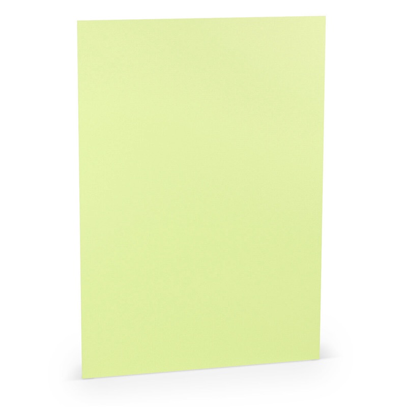 papier à lettres colorées vert (pistache) 210 x 297 mm (din a4) | 100 g/qm côtelé (paperado) | sans fenêtre | pas de fermeture | pas de rabat | 100 pièces