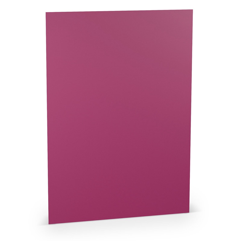papier à lettres colorées violet (amarena) 210 x 297 mm (din a4) | 100 g/qm côtelé (paperado) | sans fenêtre | pas de fermeture | pas de rabat | 100 pièces