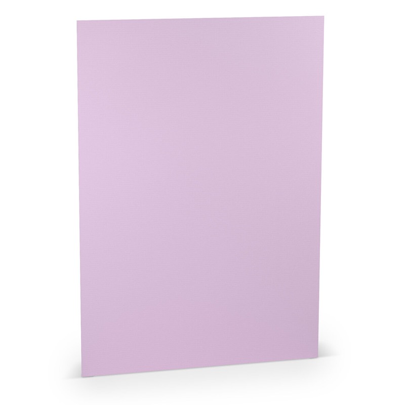 papier à lettres colorées violet (orchidée lilas) 210 x 297 mm (din a4) | 100 g/qm côtelé (paperado) | sans fenêtre | pas de fermeture | pas de rabat | 100 pièces