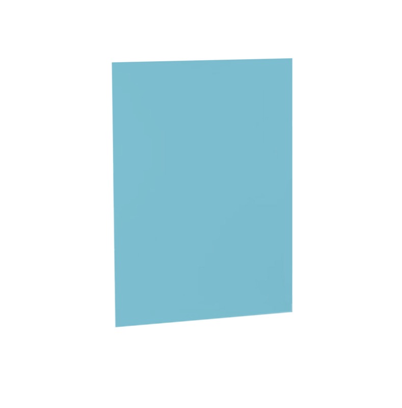 papier cartonné colorées bleu (turquoise caraïbe) 210 x 297 mm (din a4) | 120 g/m² offset | sans fenêtre | pas de fermeture | pas de rabat | 100 pièces
