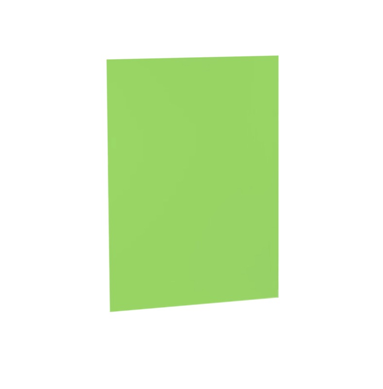 papier cartonné colorées vert (pomme verte) 210 x 297 mm (din a4) | 120 g/m² offset | sans fenêtre | pas de fermeture | pas de rabat | 100 pièces