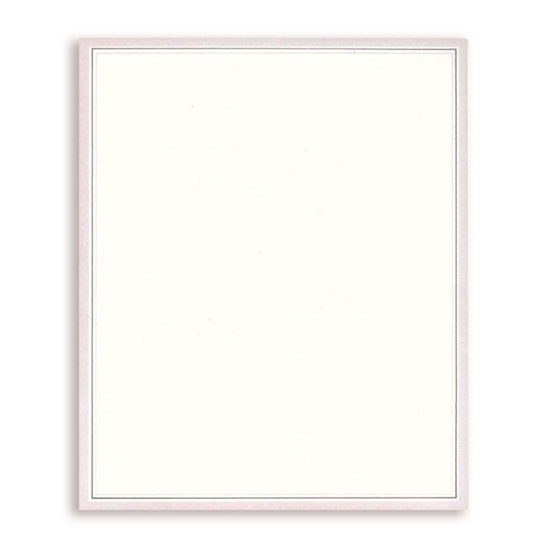 papier à lettres blanc 178 x 215 mm | 90 g/qm offset | sans fenêtre | pas de fermeture | pas de rabat | 100 pièces
