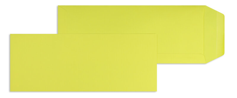 pochettes colorées crème (blé) 125 x 312 mm | 120 g/m² offset | sans fenêtre | fermeture gommée | rabat droit | 100 pièces