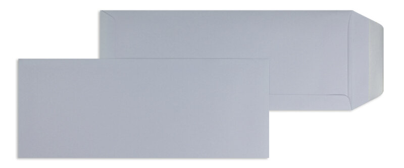 pochettes colorées violet (lavande) 125 x 312 mm | 120 g/m² offset | sans fenêtre | fermeture gommée | rabat droit | 100 pièces