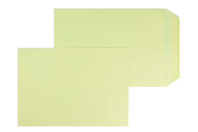 pochettes colorées jaune (jaune sahara) 220 x 312 mm (din c4) | 120 g/m² offset | sans fenêtre | fermeture gommée | rabat droit | 100 pièces