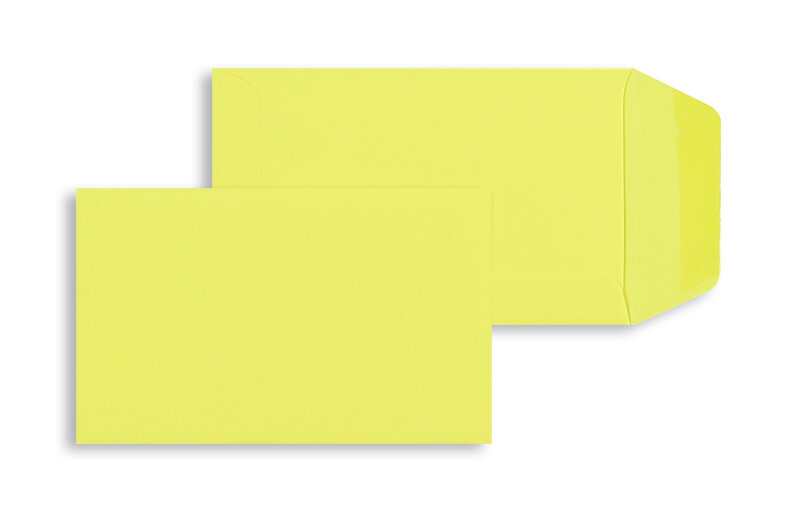 pochettes colorées crème (blé) 65 x 105 mm | 120 g/m² offset | sans fenêtre | fermeture gommée | rabat droit | 100 pièces