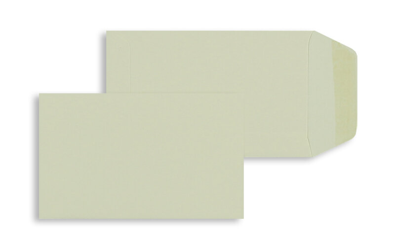 pochettes colorées crème (champagne) 65 x 105 mm | 120 g/m² offset | sans fenêtre | fermeture gommée | rabat droit | 100 pièces