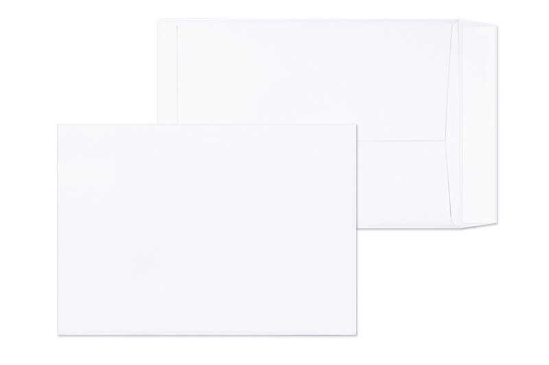 Pochettes Blanc (Blanc d'hiver) 229 x 324 mm (C4)