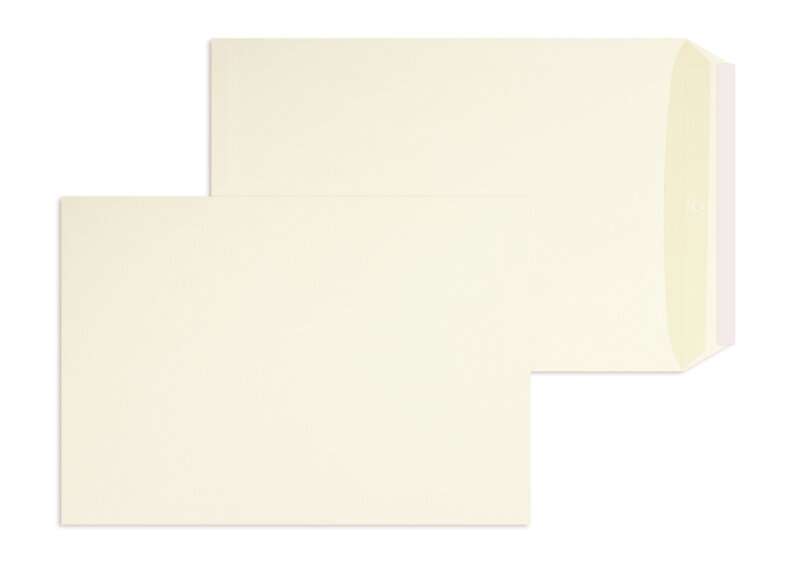 pochettes blanc (blanc jaunâtre) 229 x 324 mm (c4) | 120 g/m² fine´s®pure | sans fenêtre | fermeture adhésive | rabat droit | 250 pièces