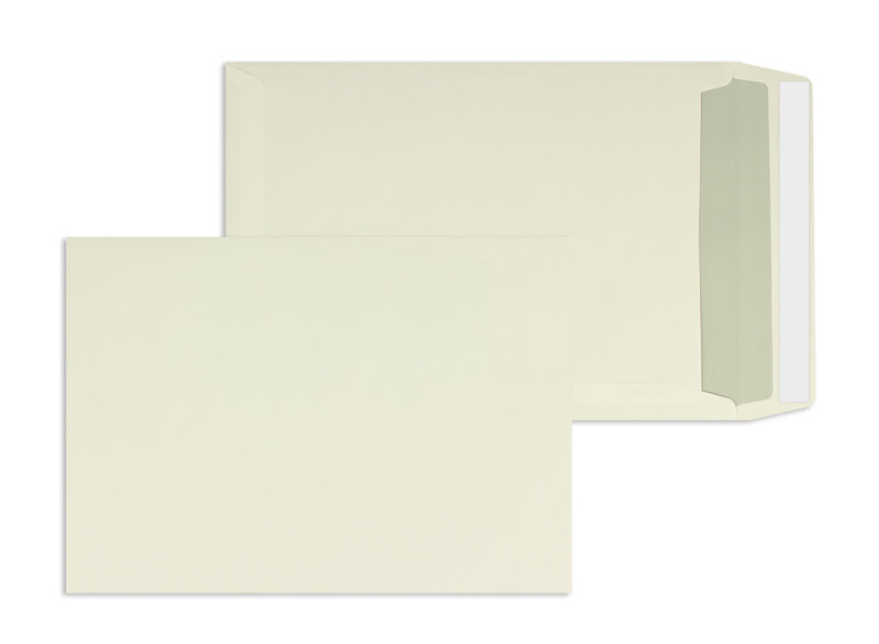 pochettes blanc (glacier) 229 x 324 mm (c4) | 120 g/m² colambo lisse | sans fenêtre | fermeture adhésive | rabat droit | 250 pièces