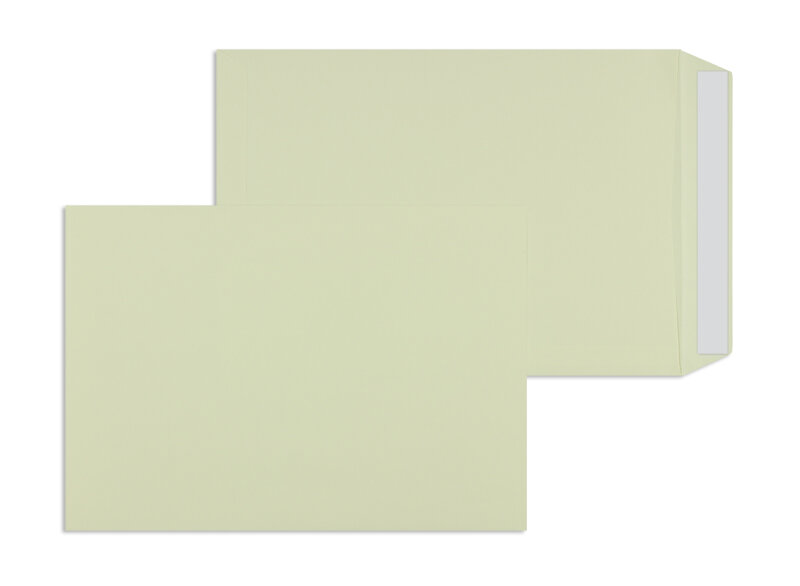 pochettes colorées crème 229 x 324 mm (c4) | 120 g/m² lisse | sans fenêtre | fermeture adhésive | rabat droit | 250 pièces