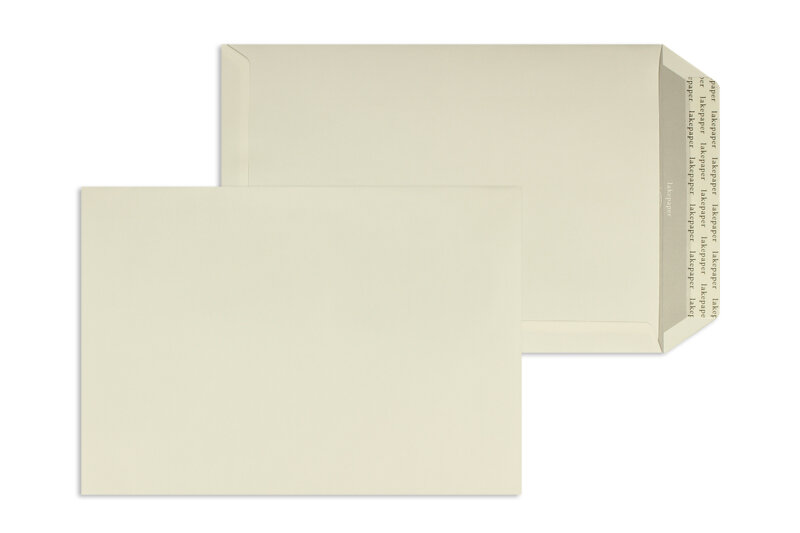 pochettes colorées crème 229 x 324 mm (c4) | 135 g/m² mat | sans fenêtre | fermeture adhésive | rabat droit | 100 pièces