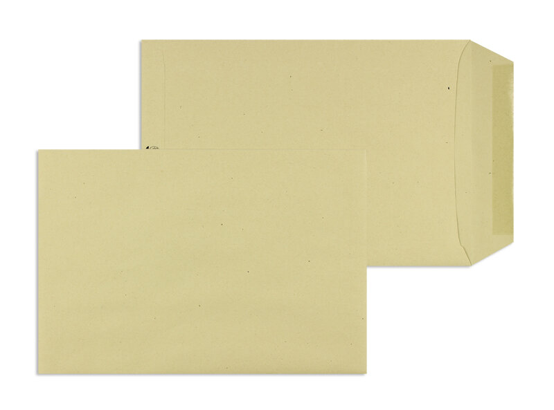 pochettes colorées gris 229 x 324 mm (c4) | 100 g/m² recycling | sans fenêtre | fermeture gommée | rabat droit | 250 pièces