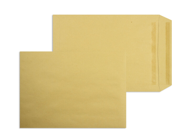 pochettes colorées marron 229 x 324 mm (c4) | 115 g/m² natron | sans fenêtre | fermeture autocollante | rabat droit | 250 pièces