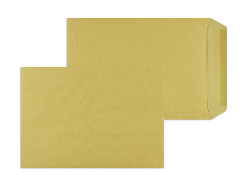 pochettes colorées marron 229 x 324 mm (c4) | 115 g/m² natron | sans fenêtre | fermeture gommée | rabat droit | 250 pièces