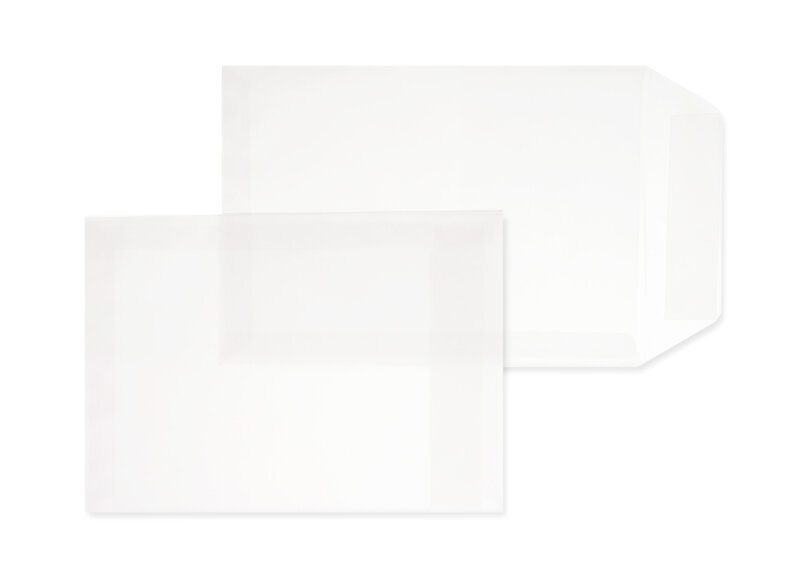 Pochettes transparentes Blanc (Transparent blanc) 229 x 324 mm (C4)
