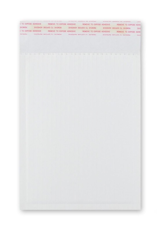 sacs postaux rembourrés blanc 200 x 275 mm | 160 g/qm kraft | sans fenêtre | fermeture adhésive | rabat droit | 100 pièces