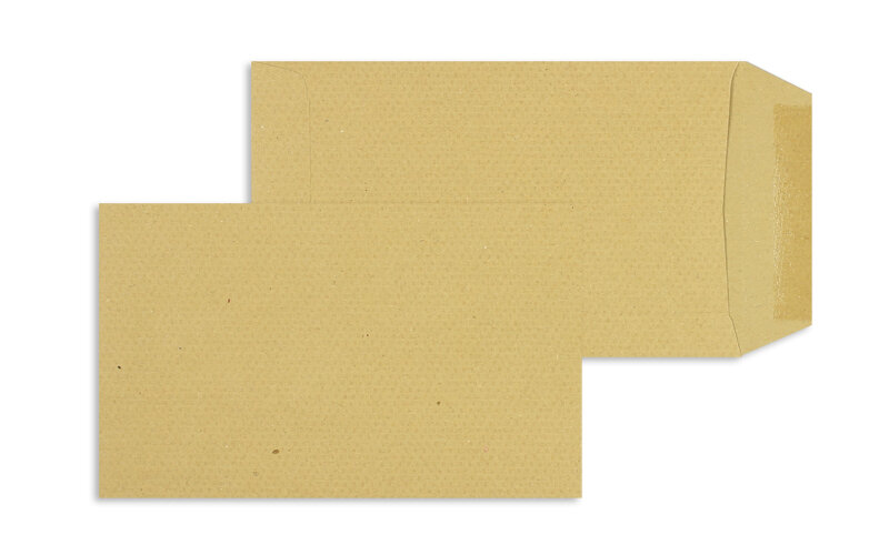 pochettes colorées marron 127 x 190 mm | 115 g/m² natron | sans fenêtre | fermeture gommée | rabat droit | 500 pièces
