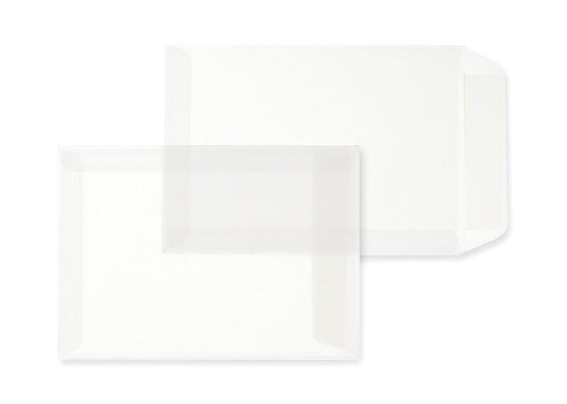 Pochettes transparentes Blanc (Transparent blanc) 114 x 162 mm (C6)