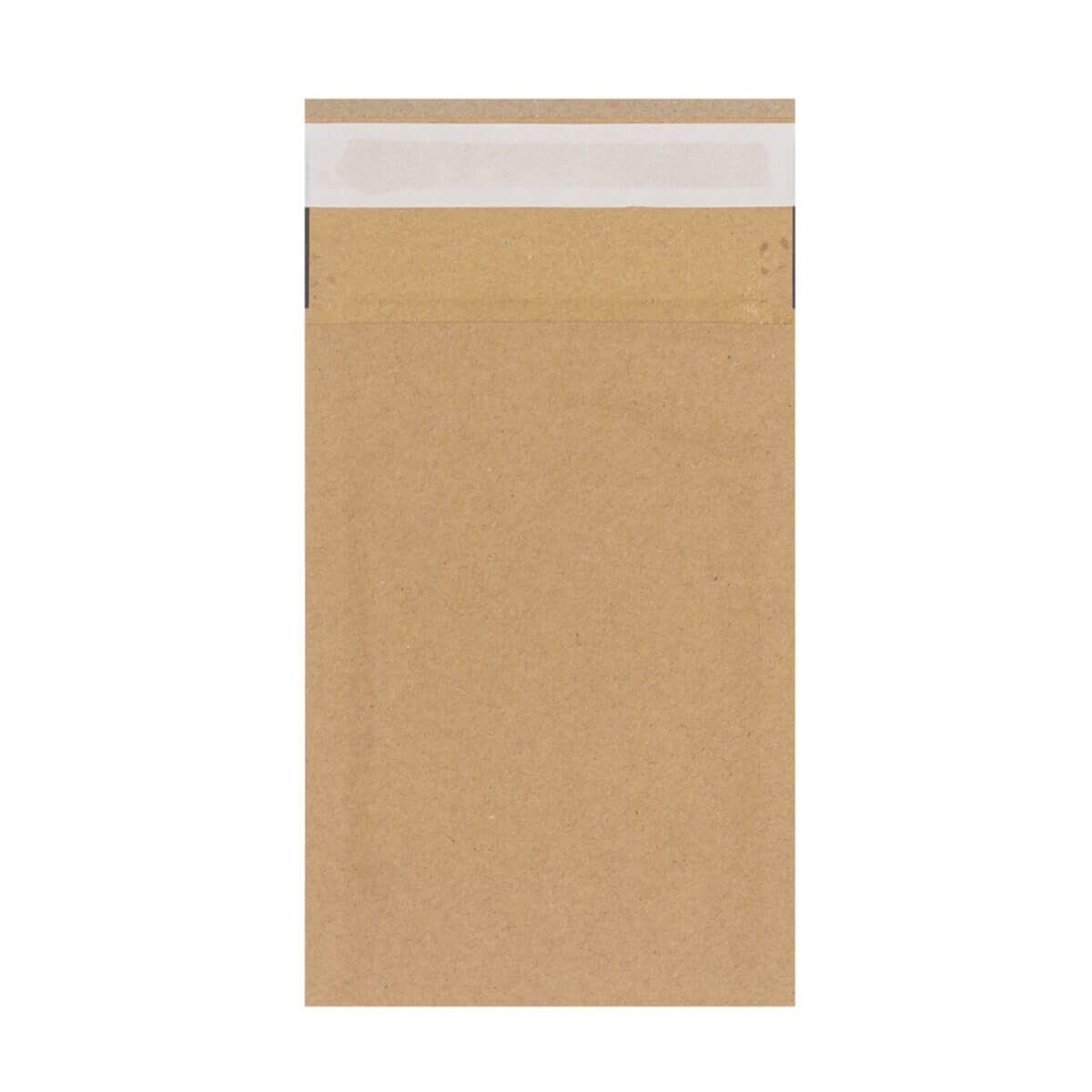 sacs postaux rembourrés colorées marron 120 x 165 mm | 190 g/qm kraft | sans fenêtre | fermeture adhésive | rabat droit | 200 pièces