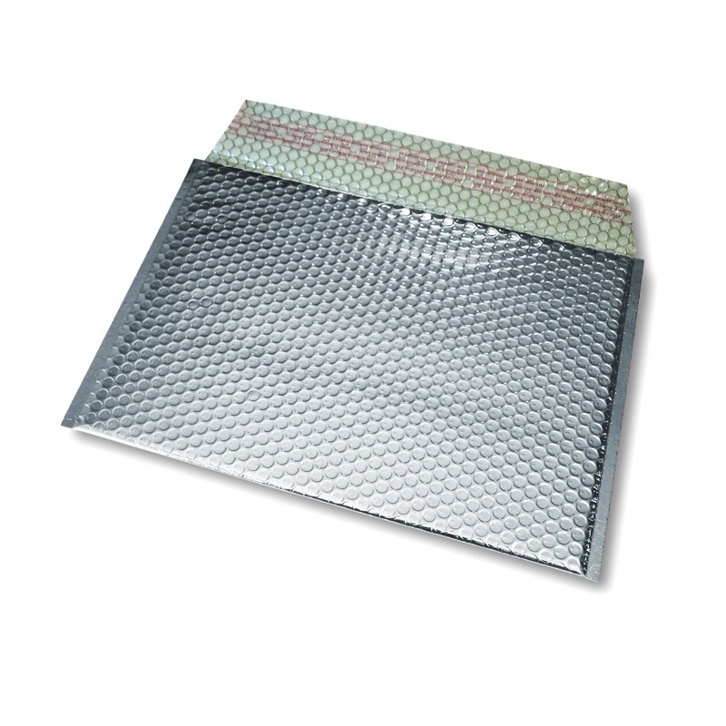 enveloppes à bulles colorées argent 235 x 345 mm (c4) | 180 my pochettes à bulles métalliques - brillantes | sans fenêtre | fermeture adhésive | rabat droit | 10 pièces