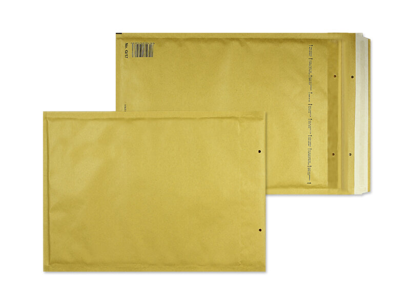 enveloppes à bulles colorées marron (modoré) 240 x 340 mm | 135 g/m² kraft | sans fenêtre | fermeture adhésive | rabat droit | 100 pièces