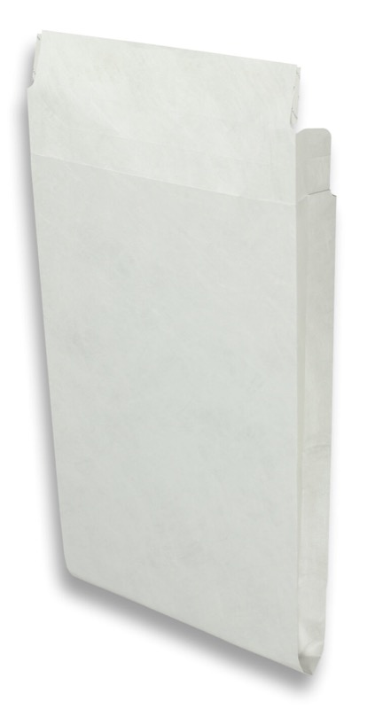 Pochettes à rabats Blanc 250 x 381 x 50 mm