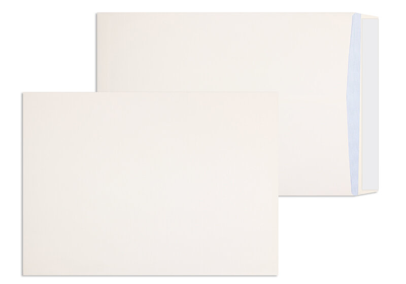 pochettes blanc 324 x 457 mm (c3) | 120 g/m² offset | sans fenêtre | fermeture adhésive | rabat droit | 125 pièces