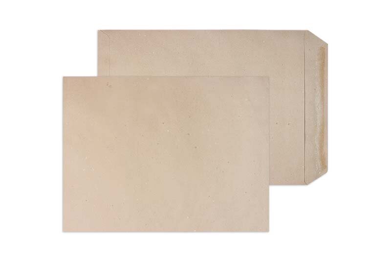 pochettes colorées marron 305 x 406 mm | 90 g/m² natron | sans fenêtre | fermeture autocollante | rabat droit | 250 pièces