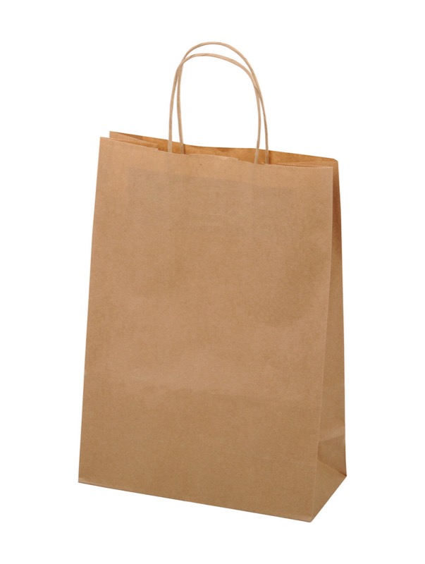 sacs papier colorées marron 180 x 220 x 80 mm | 90 g/qm kraft | sans fenêtre | pas de fermeture | pas de rabat | 300 pièces