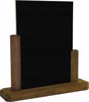 Chevalet de table ardoise A4 TSKA4 — bois, format A4