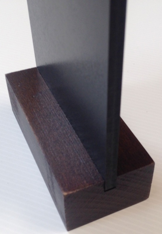 Chevalet de table ardoise menu — plexiglas