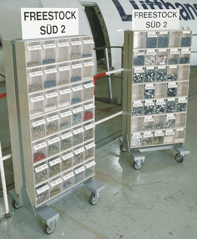Etagère de stockage Stala Mobil ST M 84 — plexiglas