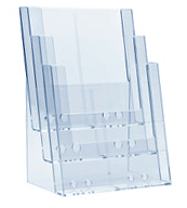 Porte brochure A4 3C23 — plexiglas, format A4