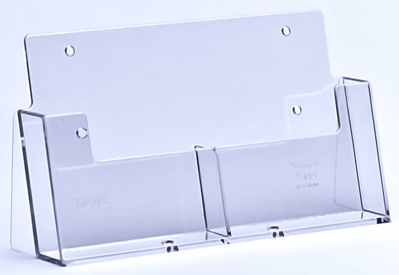 Porte brochure A6 2CA6 — plexiglas, format A6