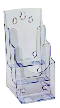 Porte brochure A6 PPK180 — plexiglas, format 1/3 A4