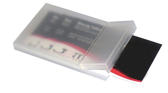 Porte carte de visites — plexiglas