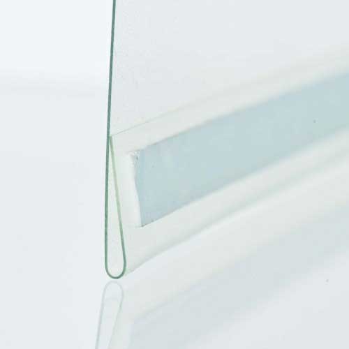 Porte visuel A3 horizontal adhésif les 25 ex — plexiglas, format A3
