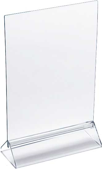 Porte visuel A4 V21 — plexiglas, format A4