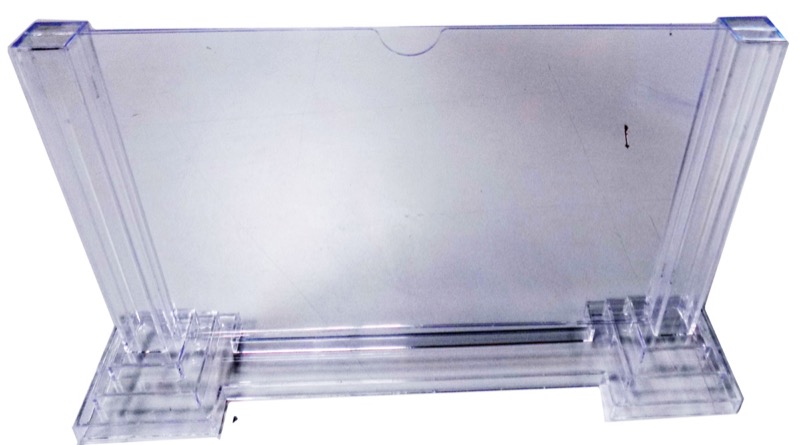 Porte visuel A5 horizontal PPK565 — plexiglas, format A5