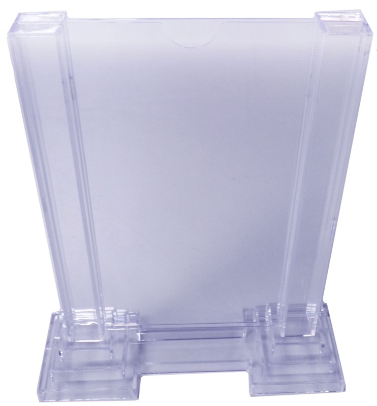 Porte visuel vertical 8 x 15 cm — plexiglas