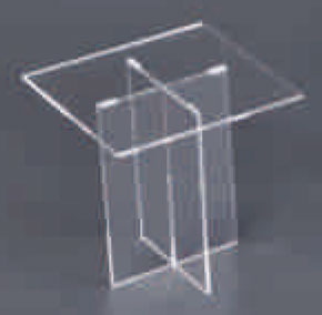 Support de présentation mini table 100M45 — plexiglas
