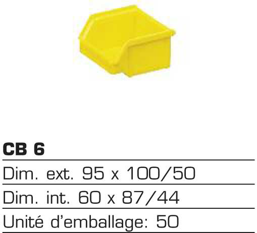 Bac à bec 0.5 Litre Classicbox CB 6 — plexiglas
