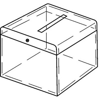 Urne plexiglas COUVERCLE20 — plexiglas
