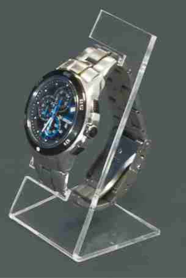 Présentoir de montre — plexiglas